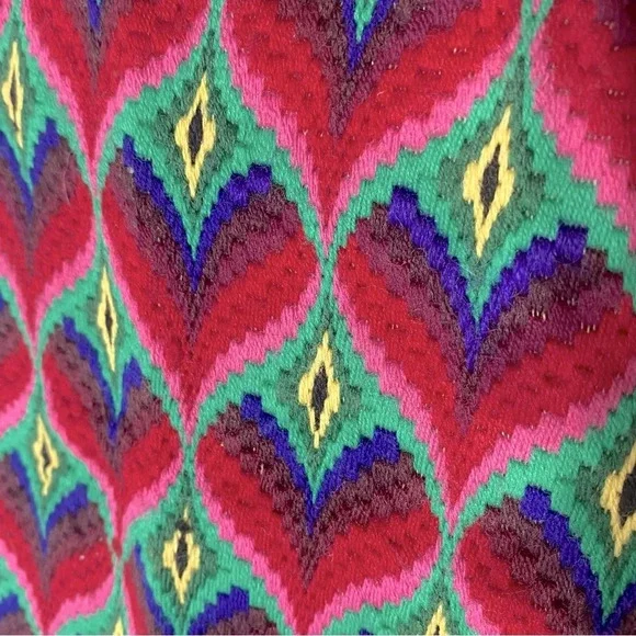 Vintage Handmade Woven Tapestry Art  Decor - Picture 13 of 13